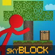 Скачать бесплатно Stickman vs Multicraft: Skyblock Craft [Мод открытые покупки] 1.1.4 - Русская версия apk на Андроид