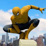 Скачать бесплатно Spider Rope Hero - Gangster New York City [Мод много денег] 1.5.16 - RU apk на Андроид