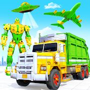 Скачать бесплатно летающий мусоровоз робот трансформация: робот игры [Мод много монет] 29 - RU apk на Андроид