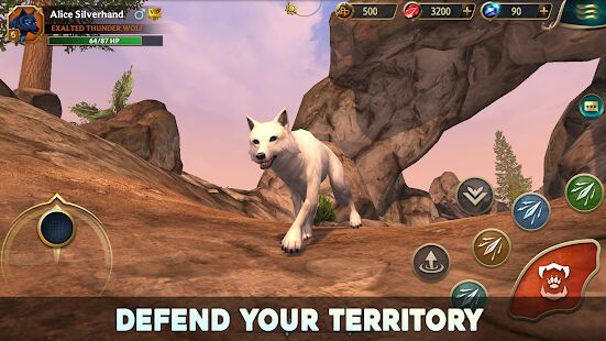 Скачать бесплатно Wolf Tales - Online Wild Animal Sim [Мод много денег] 200207 - Русская версия apk на Андроид