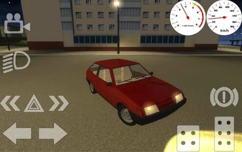 Скачать бесплатно Russian Classic Car Simulator [Мод открытые покупки] 1.3 - RUS apk на Андроид