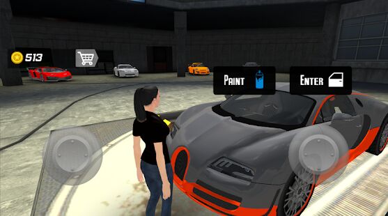 Скачать бесплатно Extreme Car Drifting Simulator [Мод открытые покупки] 1.075 - Русская версия apk на Андроид