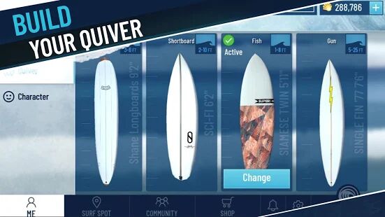 Скачать бесплатно True Surf [Мод открытые покупки] 1.1.29 - RUS apk на Андроид