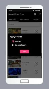 Скачать бесплатно Smart Video Crop - Crop any part of any video [Максимальная] 2.0 - RUS apk на Андроид
