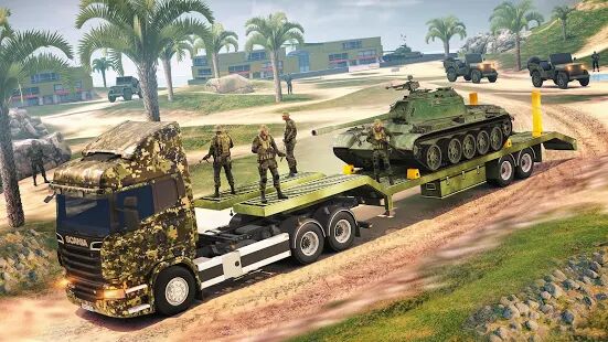 Скачать бесплатно Army Vehicle Cargo Transport S [Открты функции] 1.1 - Русская версия apk на Андроид