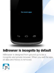 Скачать бесплатно InBrowser - Инкогнито Просмотр [Разблокированная] Зависит от устройства - RUS apk на Андроид