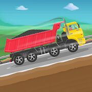 Скачать бесплатно Truck Racing - 2D Гонки по бездорожью [Мод открытые покупки] 1.9.12 - RU apk на Андроид