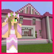 Скачать бесплатно Princess House Pink Map For MCPE [Мод безлимитные монеты] 1 - Русская версия apk на Андроид