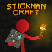 Скачать бесплатно Stickman VS Multicraft: Fight Pocket Craft [Мод открытые покупки] 1.1.5 - Русская версия apk на Андроид