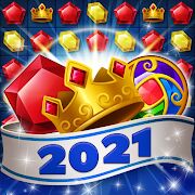 Скачать бесплатно Jewels Fantasy Crush : Match 3 Puzzle [Мод много монет] 1.3.6 - RUS apk на Андроид