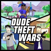 Скачать бесплатно Dude Theft Wars: Open world Sandbox Simulator BETA [Мод открытые покупки] 0.9.0.3 - RUS apk на Андроид