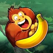 Скачать бесплатно Banana Kong [Мод открытые уровни] 1.9.7.3 - RUS apk на Андроид
