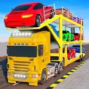 Скачать бесплатно Crazy Car Transport Truck:New Offroad Driving Game [Мод безлимитные монеты] Зависит от устройства - RUS apk на Андроид