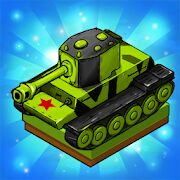 Скачать бесплатно Merge Tanks: Забавный танк Удивительного Слияние [Мод много монет] 2.3.8 - RUS apk на Андроид