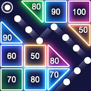 Скачать бесплатно Bricks Breaker - Glow Balls [Мод меню] 1.21.208 - RU apk на Андроид