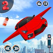 Скачать бесплатно Flying Car Shooting Game: Modern Car Games 2021 [Мод меню] 3.1 - RUS apk на Андроид