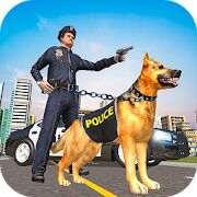 Скачать бесплатно City Police Dog Simulator, 3D Police Dog Game 2020 [Мод меню] 1.1.3 - Русская версия apk на Андроид