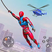 Скачать бесплатно Летающий робот веревочного героя [Мод меню] 4.0 - RUS apk на Андроид