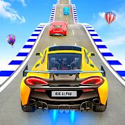 Скачать бесплатно Mega Ramps Car Stunts Racing 3D- Free Car Games [Мод безлимитные монеты] 5.1 - RUS apk на Андроид
