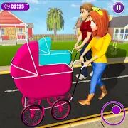Скачать бесплатно Virtual Mother New Baby Twins Family Simulator [Мод меню] 2.1.7 - Русская версия apk на Андроид