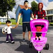 Скачать бесплатно виртуальный мама жизнь имитатор детка уход игры 3d [Мод открытые уровни] 1.0.7 - RU apk на Андроид