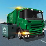 Скачать бесплатно Trash Truck Simulator [Мод безлимитные монеты] 1.5 - RU apk на Андроид