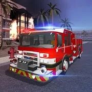 Скачать бесплатно Fire Engine Simulator [Мод меню] 1.4.7 - RUS apk на Андроид