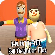 Скачать бесплатно Human Fall Neighbor Flat Mod [Мод открытые покупки] 1.2 - RUS apk на Андроид