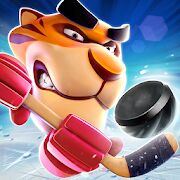 Скачать бесплатно Rumble Hockey [Мод открытые уровни] 1.9.0.1 - Русская версия apk на Андроид