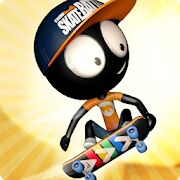 Скачать бесплатно Stickman Skate Battle [Мод безлимитные монеты] 2.3.4 - RUS apk на Андроид