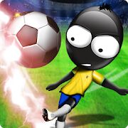 Скачать бесплатно Stickman Soccer 2014 [Мод безлимитные монеты] 2.9 - Русская версия apk на Андроид