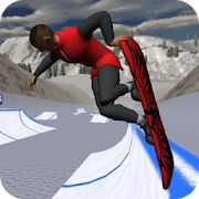 Скачать бесплатно Snowboard Freestyle Mountain [Мод много денег] 1.09 - Русская версия apk на Андроид