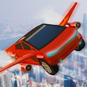 Скачать бесплатно Real Flying Cyber Truck Electric Car 3D Simulator [Полная] 1.1.3 - Русская версия apk на Андроид