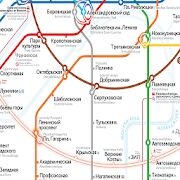 Скачать бесплатно Карта метро Москвы 2017 [Полная] 1.5 - RUS apk на Андроид