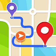 Скачать бесплатно Free GPS Navigation & Maps, Directions [Разблокированная] 3.27 - RUS apk на Андроид