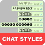Скачать бесплатно Chat Styles: шрифт для WhatsApp - круто и стильно! [Максимальная] 8.3 - Русская версия apk на Андроид