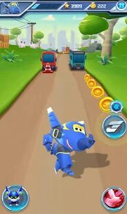 Скачать бесплатно Super Wings : Jett Run [Мод много денег] 3.0.5 - RU apk на Андроид