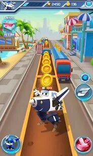 Скачать бесплатно Super Wings : Jett Run [Мод много денег] 3.0.5 - RU apk на Андроид
