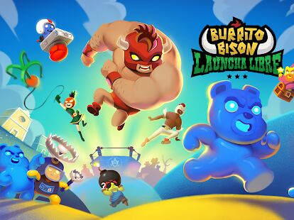Скачать бесплатно Burrito Bison: Launcha Libre [Мод безлимитные монеты] 3.52 - RU apk на Андроид