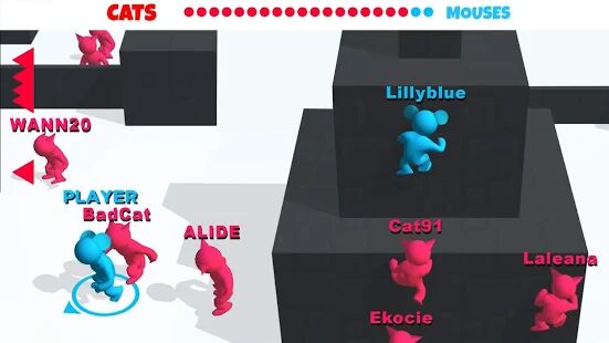 Скачать бесплатно кошки-мышки - Cat and Mouse .io [Мод открытые покупки] 1.4 - RUS apk на Андроид
