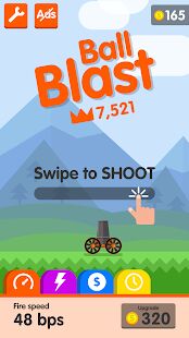 Скачать бесплатно Ball Blast [Мод открытые уровни] 1.53 - RUS apk на Андроид