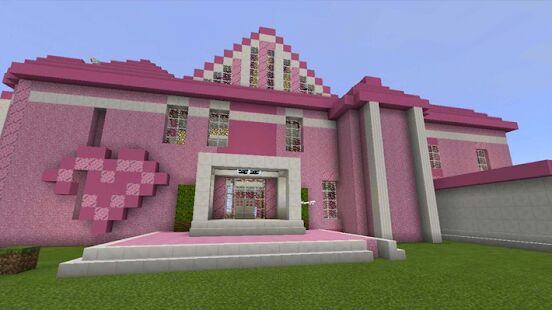 Скачать бесплатно Princess House Pink Map For MCPE [Мод безлимитные монеты] 1 - Русская версия apk на Андроид