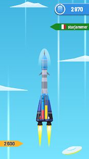 Скачать бесплатно Rocket Sky! [Мод много денег] 1.4.3 - RUS apk на Андроид