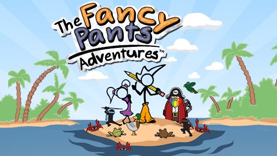 Скачать бесплатно Fancy Pants Adventures [Мод открытые уровни] 1.0.11h - RUS apk на Андроид