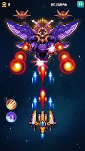Скачать бесплатно Galaxiga: Arcade Shooter - Бесплатные игры [Мод много монет] 22.02 - RUS apk на Андроид