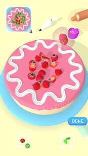 Скачать бесплатно Cake Art 3D [Мод открытые уровни] 2.1.0 - RUS apk на Андроид