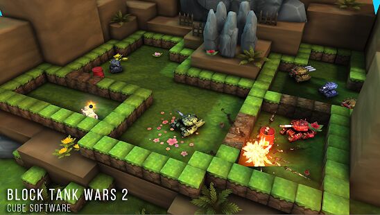 Скачать бесплатно Block Tank Wars 2 [Мод меню] 2.3 - RUS apk на Андроид