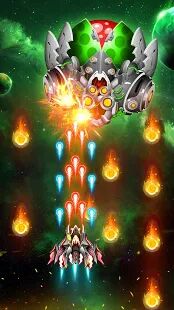 Скачать бесплатно Space Shooter: Galaxy Attack (Premium) [Мод много денег] 1.507 - Русская версия apk на Андроид