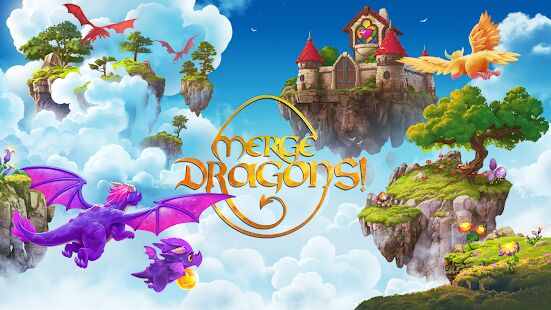 Скачать бесплатно Merge Dragons! [Мод много монет] 6.0.0 - RU apk на Андроид