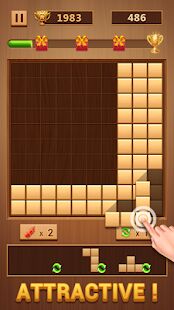 Скачать бесплатно Wood Block - Classic Block Puzzle Game [Мод безлимитные монеты] 1.0.5 - RU apk на Андроид